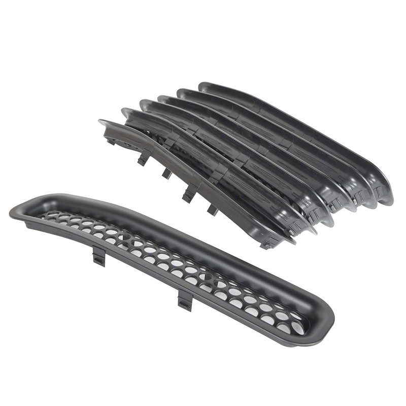 Wrangler Grill Insert Mesh Grille Cover Guards Clip-in for Jeep
