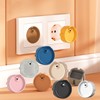 HL] Safety Outlet and Cord Cover Cute 04. Black/ONE SIZE 6ea