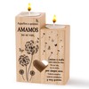 Zainpe Spanish Sympathy Candle Holders for Loss of Loved One,