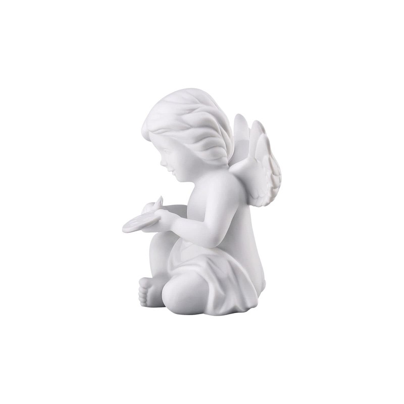 Rosenthal Angel medium white matt angel with painter's palette
