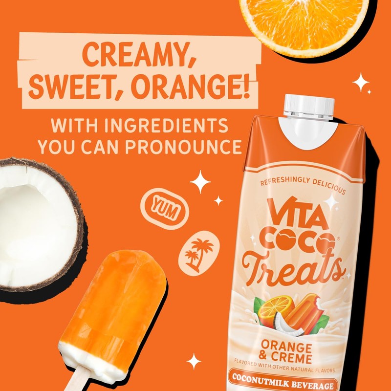 Vita Coco Treats Orange and Cream