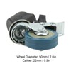 Light Stand Swivel Casters, Universal 22mm 3pcs High Hardness Locking