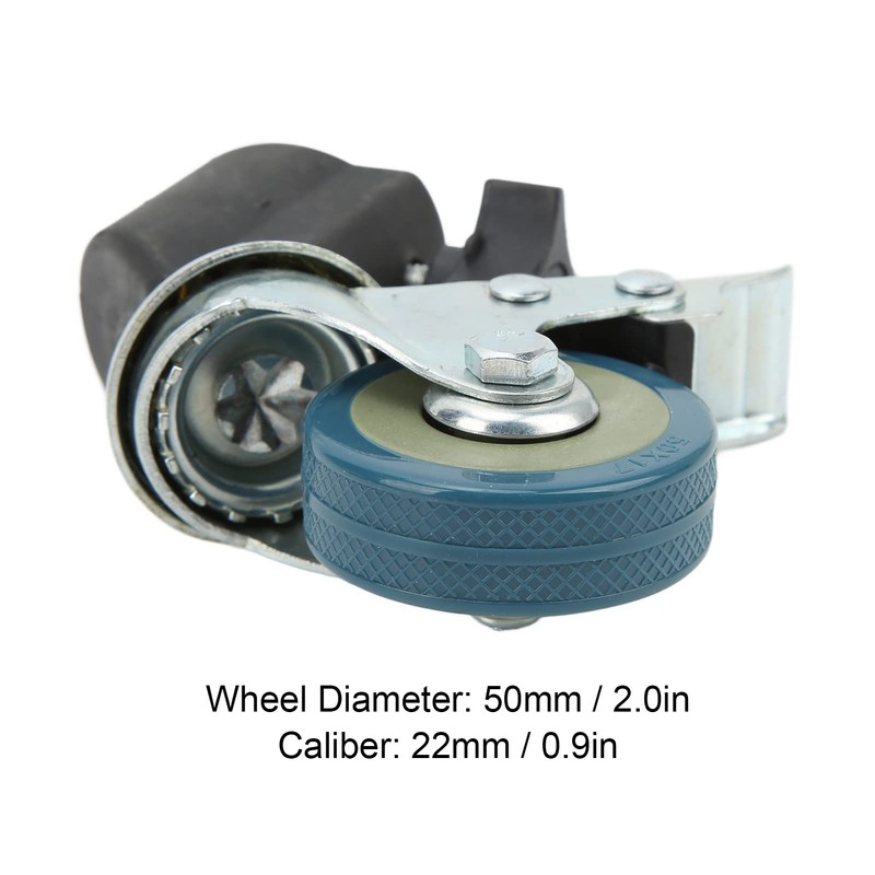 Light Stand Swivel Casters, Universal 22mm 3pcs High Hardness Locking