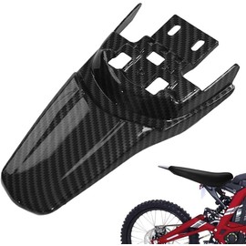 Fender Imitation Carbon Fiber Sur Ron Rear Fender Dirt Bike Rear Mud Guard Back Mudguard Protector for Electric Bike Sur Ron X/S/Surron/Light Bee / X160 / X260