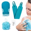 Yuka Washing, Rubber Back Scrub, Mud Gloves, Avalanched, Double-sided Use,