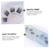 TOVINANNA 1pair Segmented False Eyelashes Makeup Tool Easy to Apply