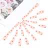 Brishow Valentine's Day False Nails for Sticking, Long False Nails,