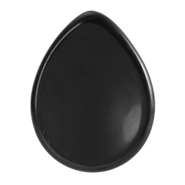 KYEYGWO Obsidian Teardrop Shape Crystal Worry Stone for Worry Stone Decompression, Water Droplets Thumb Stone Pocket Palm Stone Chakra Pocket Stones Worry Stone for Reiki Healing, Stress Relief