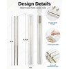 MUMSUNG Titanium Chopsticks 1 Pair with Carry Case, Lightweight Reusable