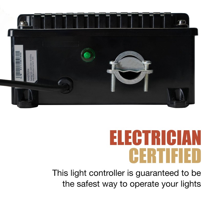LTL Master 8 Lighting Relay Controls, HID Lighting Hydroponic Ballast