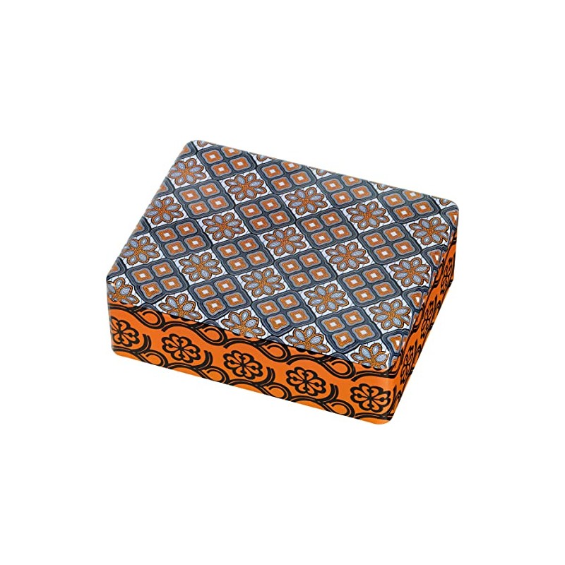 WAX Teebox - Motiv Kristallornament: mit 6 Fächern