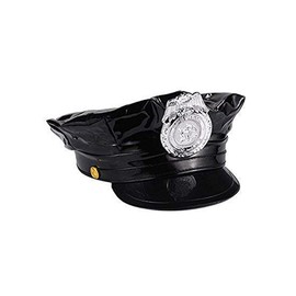 SEXYTINE Women Police Costume Officer Cop Cosplay Uniform Outfit (Black, Small)