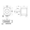 STEPPERONLINE Stepper Motor Nema 17 45Ncm 1.5A 12V 39mm 4-Wire