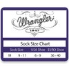 Wrangler Horses Crew Socks, White, Med (W 6-9), 1 Pair