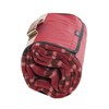 Greenfield Collection 135cm x 148cm Picnic Blanket; Mulberry Red Plaid