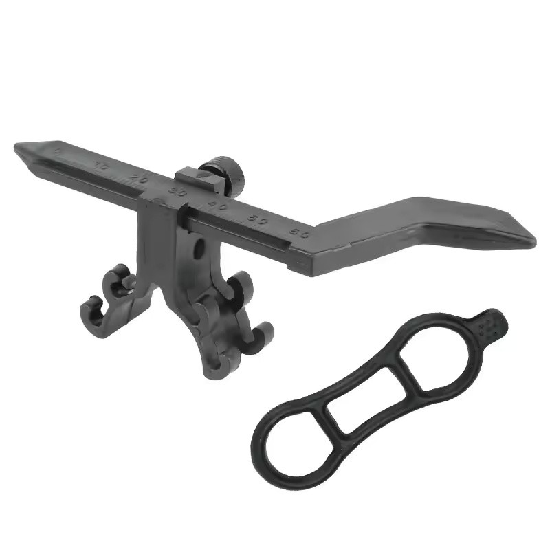 Mini Bicycle Wheel Truing Tool with Rubber Strap, Portable Rim