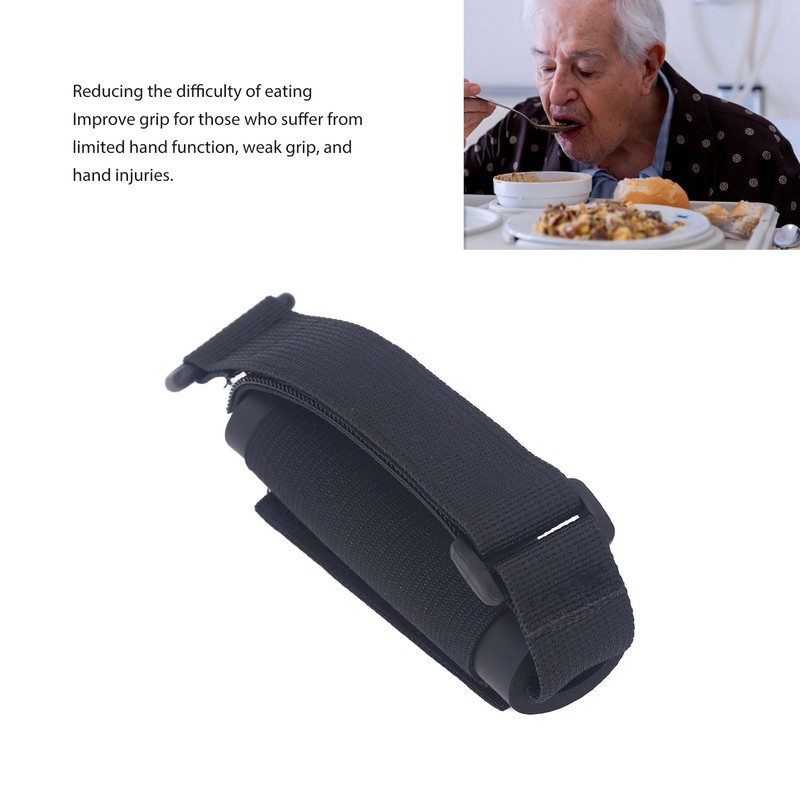 Universal Cuff Spoon Fork Holder Strap for Elderly Universal Utensil