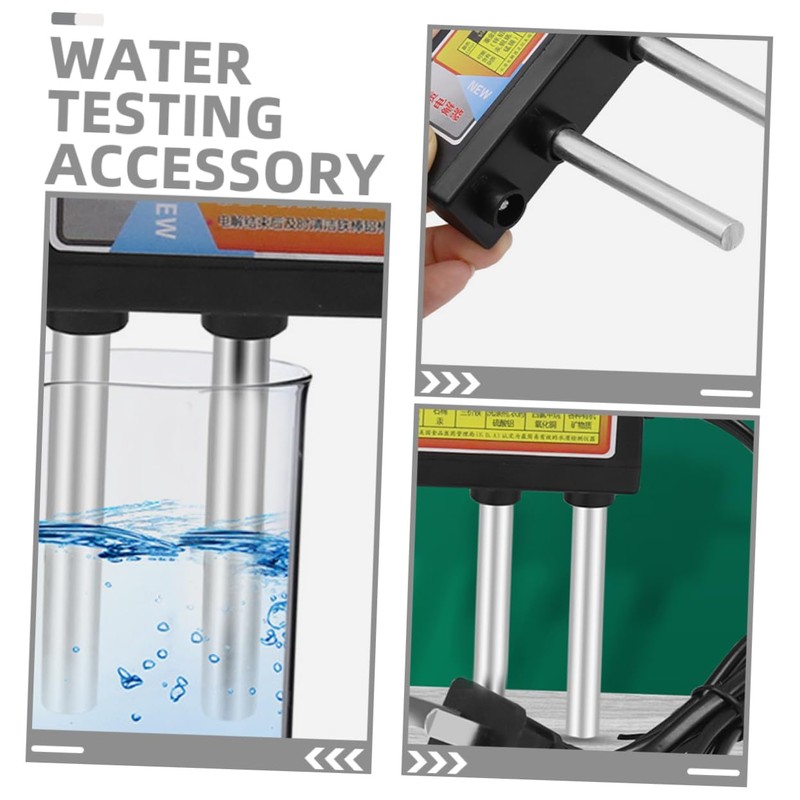 Ciieeo 2pcs Digital Water Quality Tester Kit Aquarium Test Strip