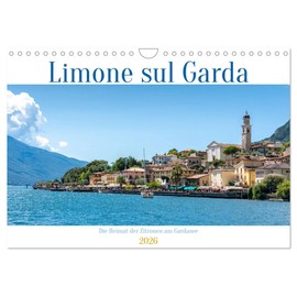 Limone sul Garda - Die Heimat der Zitrone am Gardasee (Wandkalender 2026 DIN A4 quer), CALVENDO Monatskalender: Zitrusparadies am Gardasee - Entdecken ... Kalender von Limone sul Garda (CALVENDO Orte)