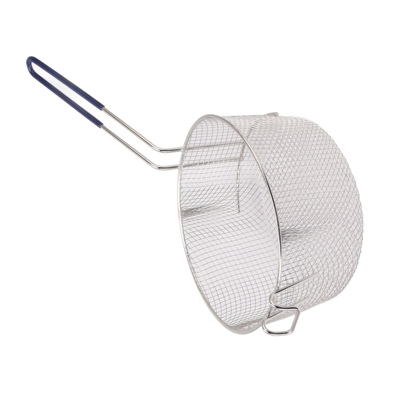 Frying Basket Stainless Steel Long Handle Reusable Rust Resistant Fry