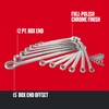 CRAFTSMAN Combination Wrench Set, SAE, 20 Piece (CMMT12069)