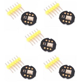 tictocstore 5pcs INMP441 24-Bit Digital Omnidirectional Microphone Module with I2S Interface - High Sensitivity, 61 dBA SNR, 1.8V-3.3V for ESP32 & IoT Applications