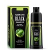 Mokeru (🥇USA SELLER)250ML Natural Herbal Black Hair Color Dye Shampoo