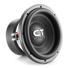 CT Sounds TROPO-XL-10-D4 2000 Watts Max 10 Inch Car Subwoofer Dual 4 Ohm