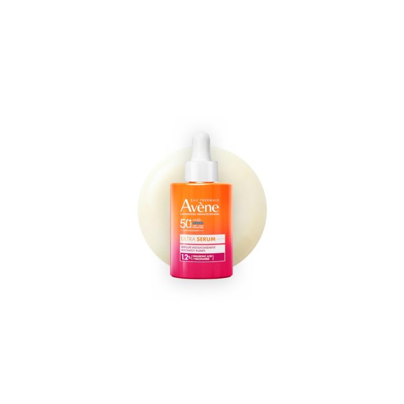 Avene Ultra Serum Protector Solar Facial Fps50+ Efecto Rellenador, 30ml