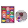 12 Pcs Bubble Bath Ball Set Moisturizing Rich Foaming Pleasant