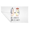Mr. & Mrs. Panda Guest Hand Towel Penguin Marriage Gift