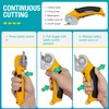 VLOXO Cordless Electric Scissors, AT001 Rotary Cutter for Fabric with