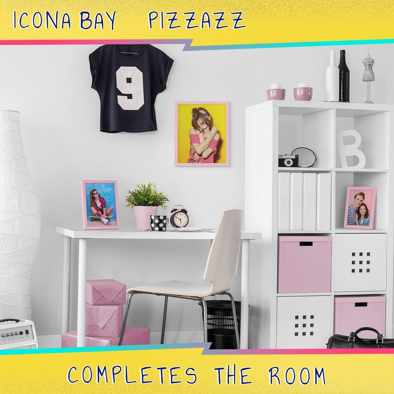 Icona Bay 4x6 (10x15 cm) Picture Frame, Pastel Pink Colored
