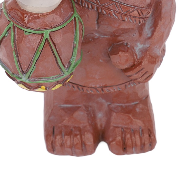 Mayan Smiling Face Totem Solar Light Creative Garden Solar Light