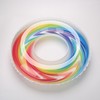 Rainbow Swirl Inflatable Swimming Ring (Cross-border Edition) Free Size/80cm 30ea