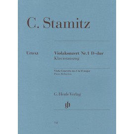 シュターミッツ, C.: ビオラ協奏曲 ニ長調 Op.1/ヘンレ社/原典版/ピアノ伴奏付ソロ楽譜