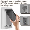DBVC-1 Extra Duty 1-Gang Vertical Outdoor Outlet Cover for Arlington