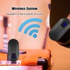 Wireless Guitar System Transmitter Receiver 2.4MHz Rechargeable Piano Instrument BT