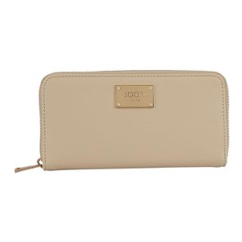 Joop! Jeans MELETE Women's Wallet/Wallet/Purse Beige Synthetic RFID Scan Protection, Bleached sand, Casual