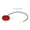 Electric Scooter Rear Tail Light Easy To Install Waterproof Lightweight