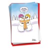 NobleWorks 12 Funny Christmas Cards w/5 x 7 Inch Envelopes