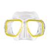 Maske Mares Ray, Maske Erwachsene - Unisex, Gelb Trasparent/Trasparent