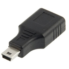 Adapter Mini USB OTG 5 Pin USB Socket for Connecting a USB Key to a Car Radio or Tablet with Port Mini USB