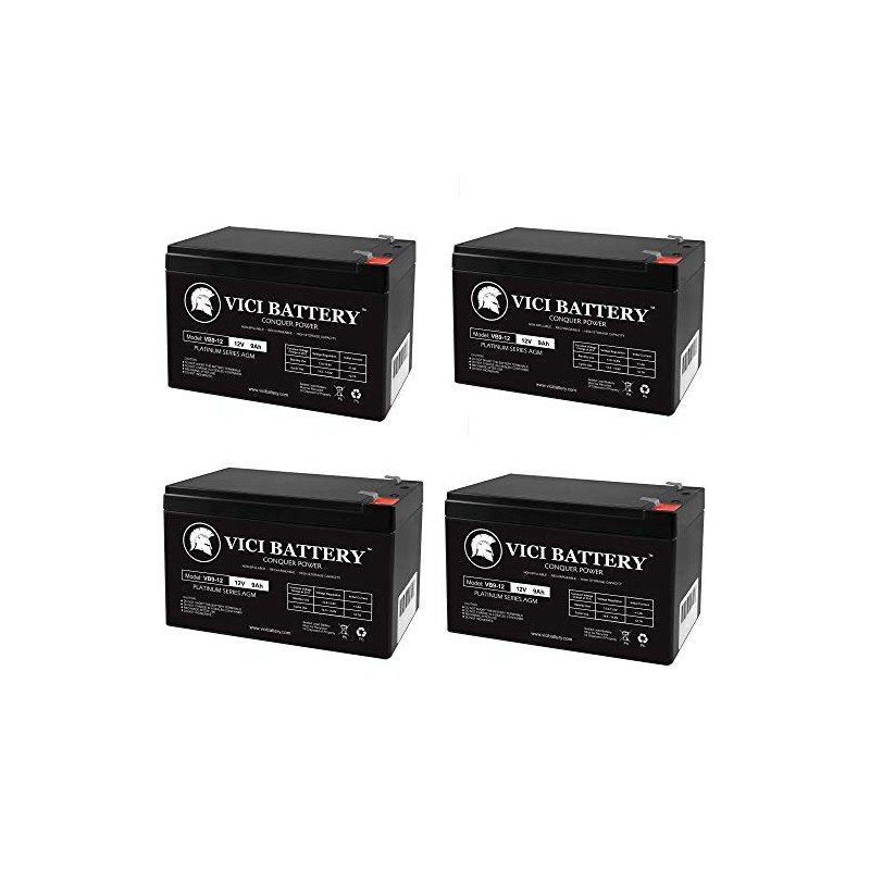 Vici Battery 9Ah 12V Sealed Battery Fits Aqua Vu Marcum