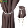 Hicello A Pair 26" Long Twisted Cord Curtain Tie Back