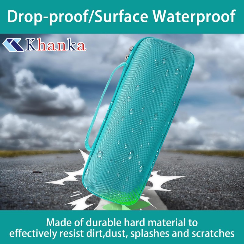 khanka Hard Travel Case Replacement for JBL Flip 6 Waterproof