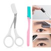 KARLOR Eyebrow Stencil Tool Set, 8 Eyebrow Stencils + 104