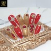 ❣️Red point handmade nail tip❣️ - Long nose pin /