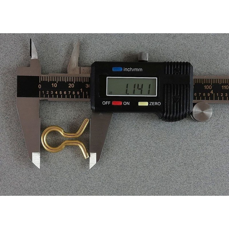 River Guide Supply 20 Brass Downrigger Mold Eyes - Eyelets