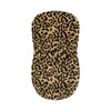 Psesaysky Brown Leopard Bar Stool Seat Covers with Elastic Band